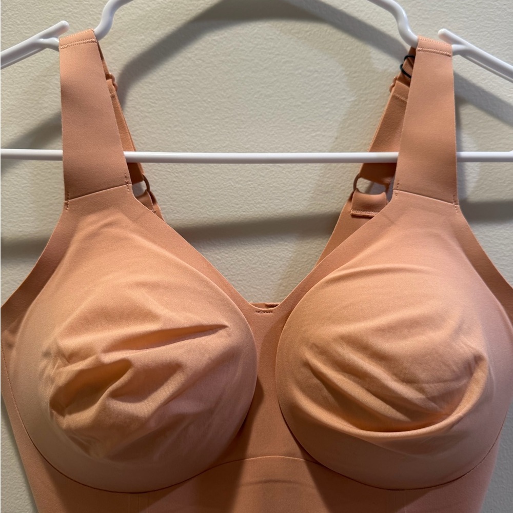 Beyond Bra in a nude/peach color. Size Small. Reposhing because it’s too small.